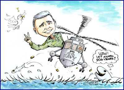 Caricatures by Jack Cassady