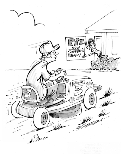 Gag Cartoons by Jack Cassady